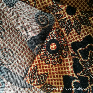 100% Polyester Velvet Fabrics Printed